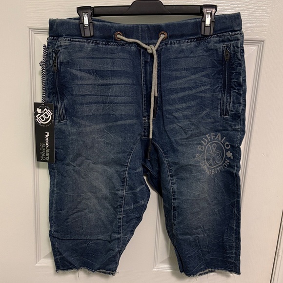 Buffalo dropped crotch Zeno-x drawstring shorts - Picture 1 of 7